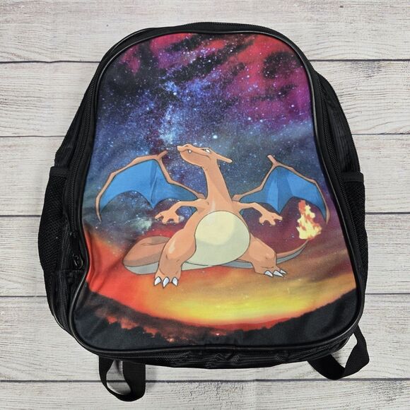 Vintage Pokemon Charizard Y2K Backpack Rare Adjustable Straps - Picture 1 of 11